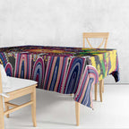 NAIDOC Week 2025 Lions Football Tablecloth Aboriginal Dot Painting