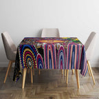 NAIDOC Week 2025 Lions Football Tablecloth Aboriginal Dot Painting