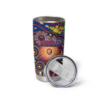 NAIDOC Week 2025 Lions Football Tumbler Cup Aboriginal Dot Painting