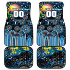 NAIDOC Week 2025 Blues Football Car Mats Aboriginal Dot Painting