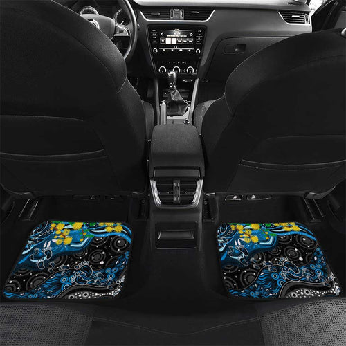 NAIDOC Week 2025 Blues Football Car Mats Aboriginal Dot Painting