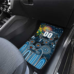 NAIDOC Week 2025 Blues Football Car Mats Aboriginal Dot Painting