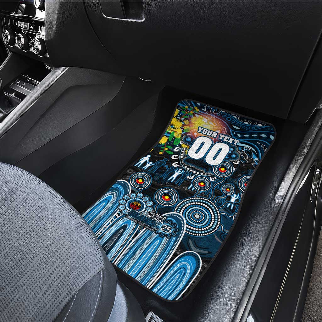 NAIDOC Week 2025 Blues Football Car Mats Aboriginal Dot Painting