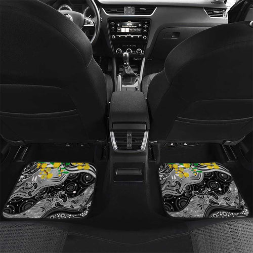NAIDOC Week 2025 Magpies Football Car Mats Aboriginal Dot Painting