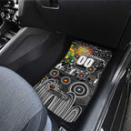 NAIDOC Week 2025 Magpies Football Car Mats Aboriginal Dot Painting