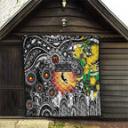 NAIDOC Week 2025 Magpies Football Quilt Aboriginal Dot Painting