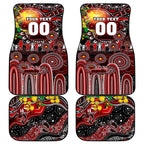 NAIDOC Week 2025 Bombers Football Car Mats Aboriginal Dot Painting