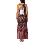 Personalised NAIDOC Week 2025 Bombers Football Family Matching Tank Maxi Dress and Hawaiian Shirt Aboriginal Dot Painting