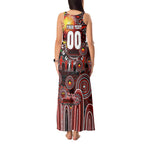 Personalised NAIDOC Week 2025 Bombers Football Tank Maxi Dress Aboriginal Dot Painting