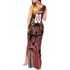 Personalised NAIDOC Week 2025 Bombers Football Tank Maxi Dress Aboriginal Dot Painting