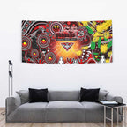 NAIDOC Week 2025 Bombers Football Tapestry Aboriginal Dot Painting