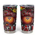 NAIDOC Week 2025 Bombers Football Tumbler Cup Aboriginal Dot Painting