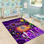 NAIDOC Week 2025 Freo Football Area Rug Aboriginal Dot Painting