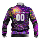Personalised NAIDOC Week 2025 Freo Football Baseball Jacket Aboriginal Dot Painting
