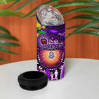 NAIDOC Week 2025 Freo Football 4 in 1 Can Cooler Tumbler Aboriginal Dot Painting