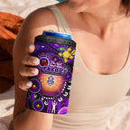 NAIDOC Week 2025 Freo Football 4 in 1 Can Cooler Tumbler Aboriginal Dot Painting