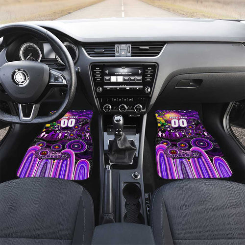 NAIDOC Week 2025 Freo Football Car Mats Aboriginal Dot Painting