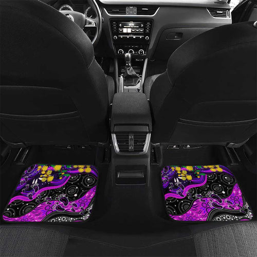 NAIDOC Week 2025 Freo Football Car Mats Aboriginal Dot Painting