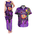 Personalised NAIDOC Week 2025 Freo Football Couples Matching Tank Maxi Dress and Hawaiian Shirt Aboriginal Dot Painting
