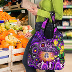 NAIDOC Week 2025 Freo Football Grocery Bag Aboriginal Dot Painting