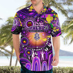 Personalised NAIDOC Week 2025 Freo Football Hawaiian Shirt Aboriginal Dot Painting