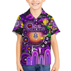 Personalised NAIDOC Week 2025 Freo Football Hawaiian Shirt Aboriginal Dot Painting