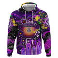 Personalised NAIDOC Week 2025 Freo Football Hoodie Aboriginal Dot Painting