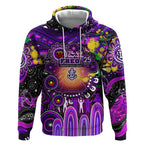 Personalised NAIDOC Week 2025 Freo Football Hoodie Aboriginal Dot Painting