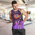 Personalised NAIDOC Week 2025 Freo Football Men Tank Top Aboriginal Dot Painting