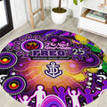 NAIDOC Week 2025 Freo Football Round Carpet Aboriginal Dot Painting