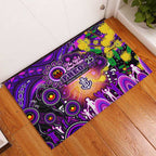 NAIDOC Week 2025 Freo Football Rubber Doormat Aboriginal Dot Painting
