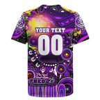 Personalised NAIDOC Week 2025 Freo Football Rugby Jersey Aboriginal Dot Painting