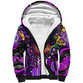 Personalised NAIDOC Week 2025 Freo Football Sherpa Hoodie Aboriginal Dot Painting