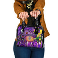 NAIDOC Week 2025 Freo Football Shoulder Handbag Aboriginal Dot Painting