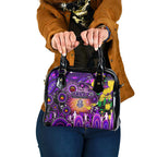 NAIDOC Week 2025 Freo Football Shoulder Handbag Aboriginal Dot Painting