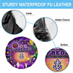 NAIDOC Week 2025 Freo Football Spare Tire Cover Aboriginal Dot Painting