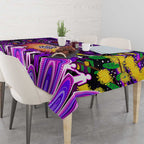 NAIDOC Week 2025 Freo Football Tablecloth Aboriginal Dot Painting