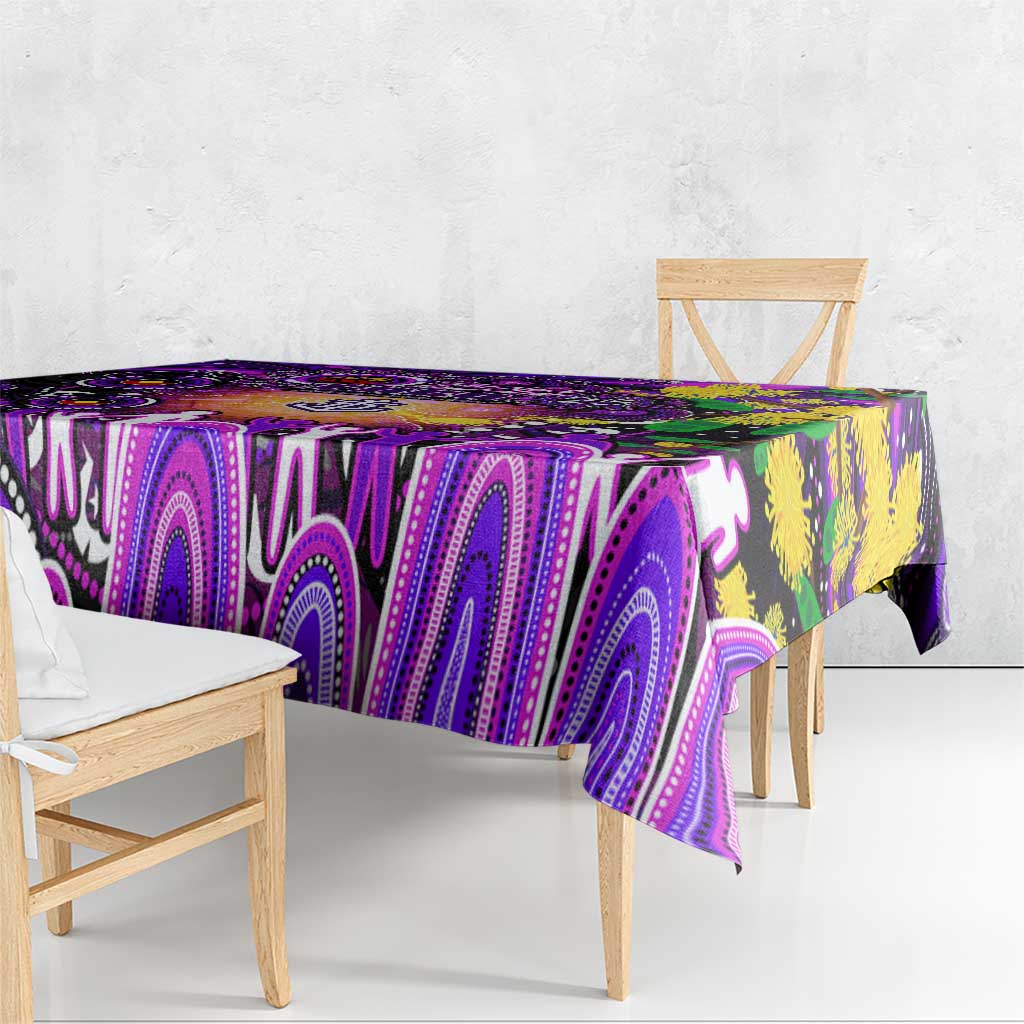 NAIDOC Week 2025 Freo Football Tablecloth Aboriginal Dot Painting