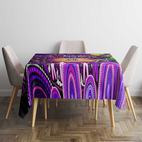 NAIDOC Week 2025 Freo Football Tablecloth Aboriginal Dot Painting