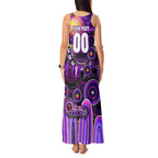 Personalised NAIDOC Week 2025 Freo Football Tank Maxi Dress Aboriginal Dot Painting