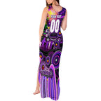 Personalised NAIDOC Week 2025 Freo Football Tank Maxi Dress Aboriginal Dot Painting