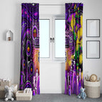 NAIDOC Week 2025 Freo Football Window Curtain Aboriginal Dot Painting