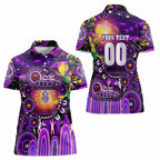 Personalised NAIDOC Week 2025 Freo Football Women Polo Shirt Aboriginal Dot Painting