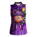 Personalised NAIDOC Week 2025 Freo Football Women Sleeveless Polo Shirt Aboriginal Dot Painting