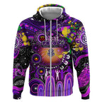 Personalised NAIDOC Week 2025 Freo Football Zip Hoodie Aboriginal Dot Painting
