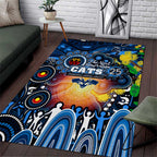 NAIDOC Week 2025 Cats Football Area Rug Aboriginal Dot Painting