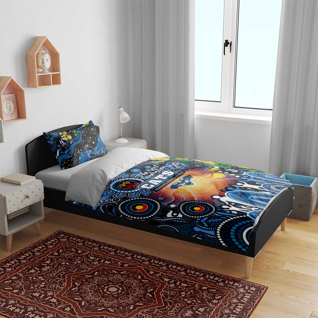 NAIDOC Week 2025 Cats Football Bedding Set Aboriginal Dot Painting