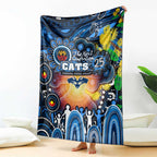 NAIDOC Week 2025 Cats Football Blanket Aboriginal Dot Painting