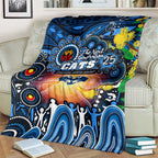 NAIDOC Week 2025 Cats Football Blanket Aboriginal Dot Painting