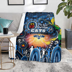 NAIDOC Week 2025 Cats Football Blanket Aboriginal Dot Painting